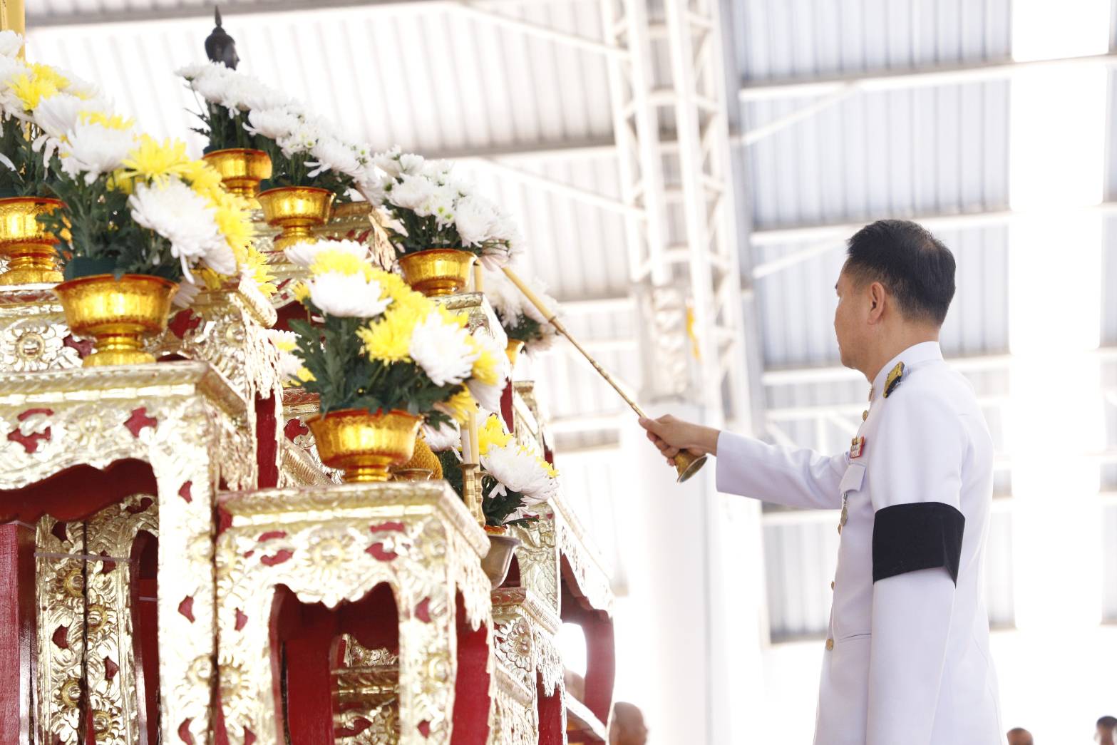 title - วันอังคารที่ 31 มีนาคม 2569 เวลา 07.00 น. นายประเสริฐ กาญจนเกียรติกุล ปฏิรูปที่ดินจังหวัดบุรีรัมย์ พร้อมด้วยเจ้าหน้าที่ ส.ป.ก.บุรีรัมย์ ร่วมรัฐพิธีที่ระลึก 